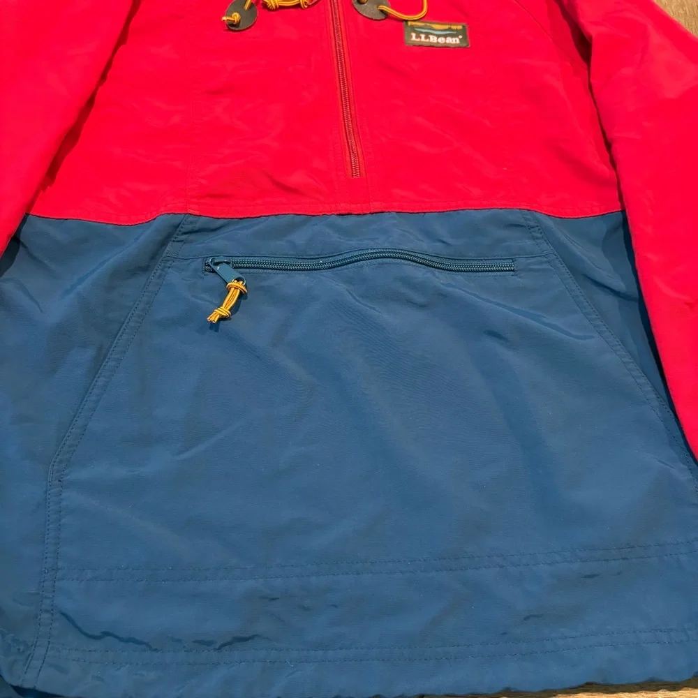 L.L. Bean Women's Red and Blue Jacket Unisex Size Petite XS - Picture 4 of 7